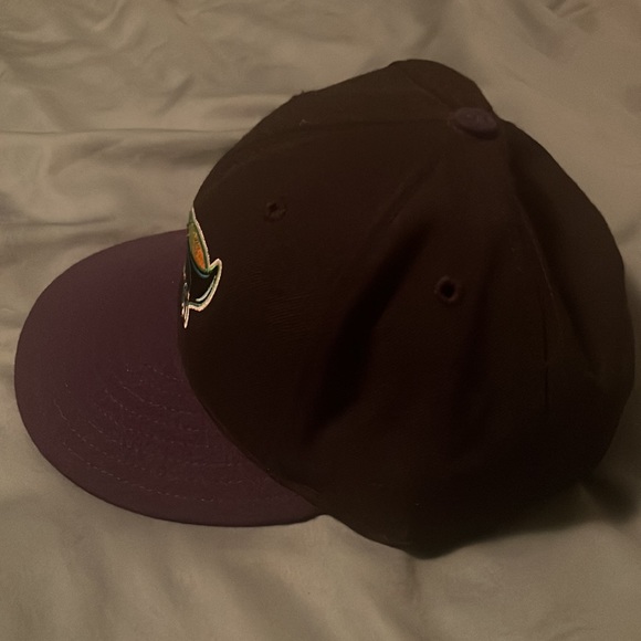 Vintage Tampa Bay Devil Rays New Era MLB wool hat size 7 1/8 - Picture 2 of 6